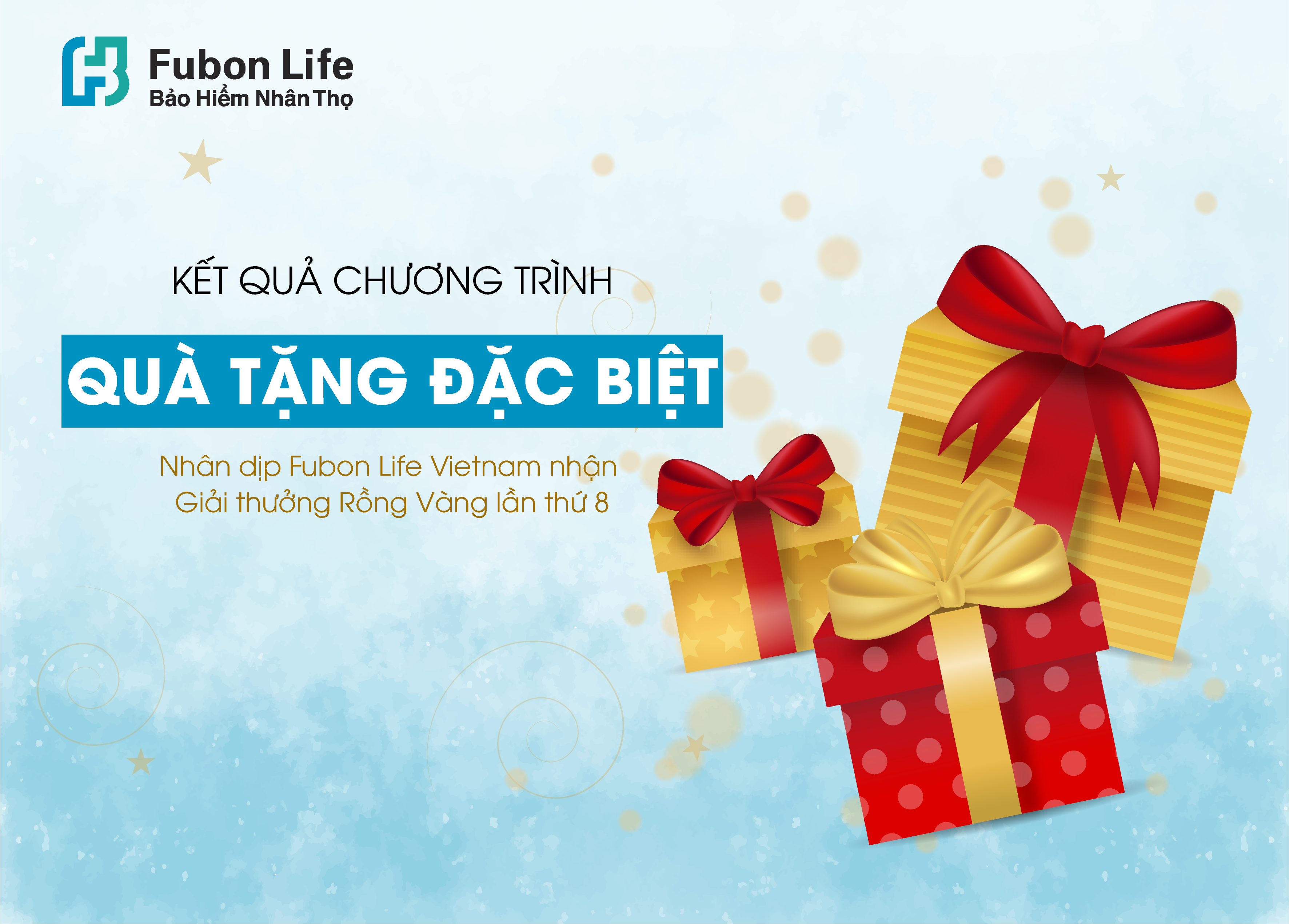 Danh sách khách hàng trúng giải Chương trình Khuyến mãi nhân dịp Fubon Life Việt Nam nhận giải Rồng Vàng lần thứ 8