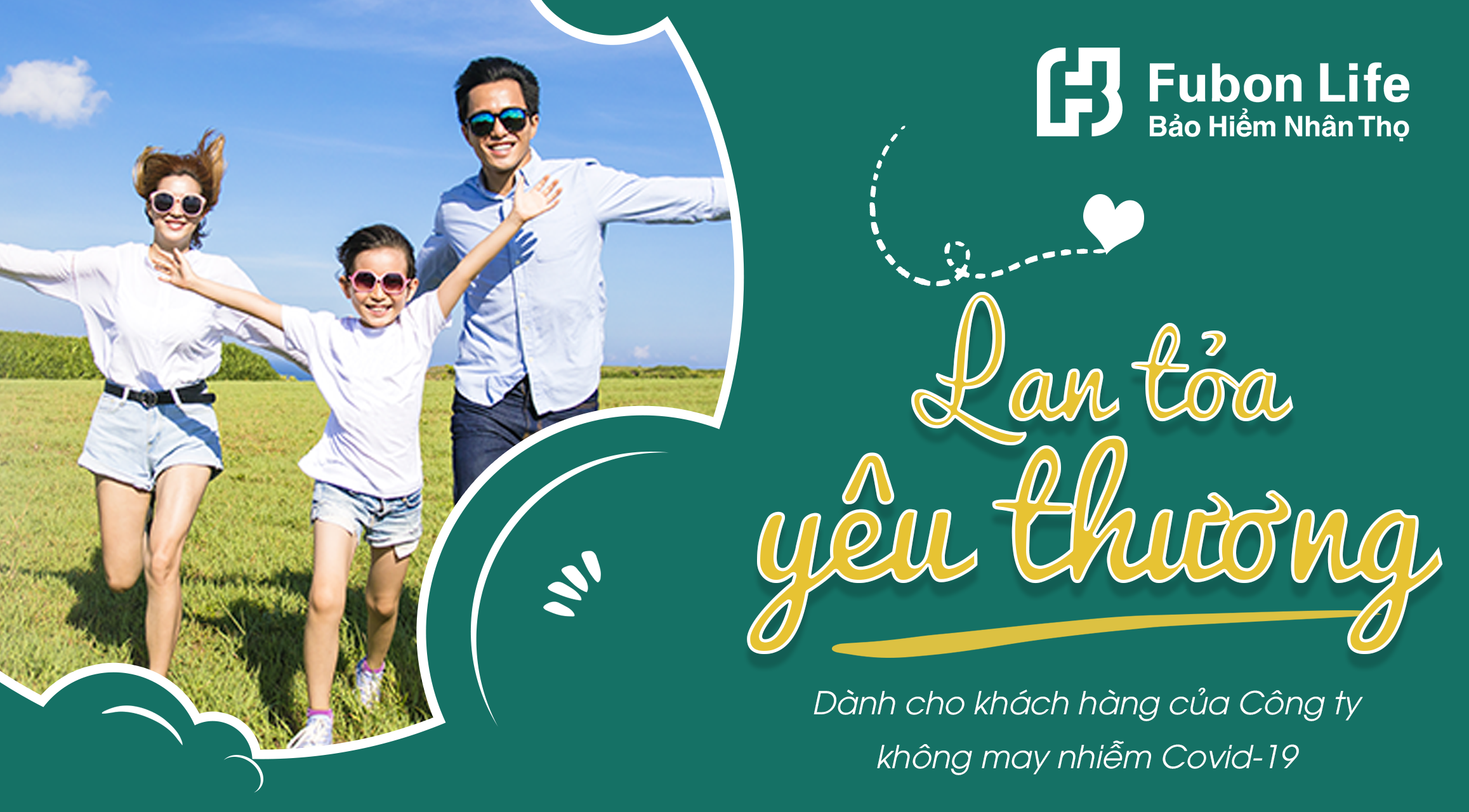 Chương trình Lan tỏa yêu thương, hỗ trợ khách hàng không may nhiễm Covid-19