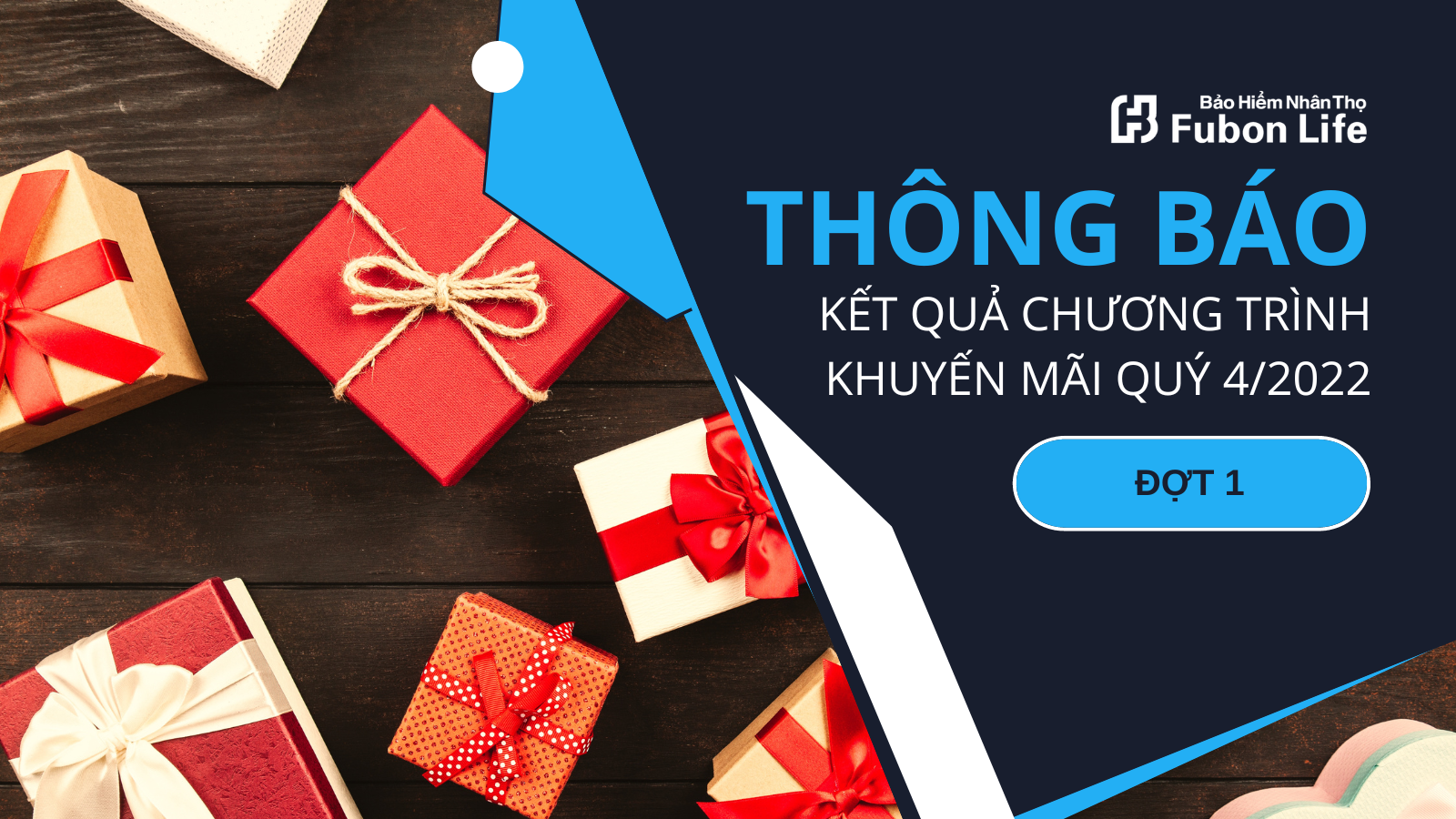 Thông báo kết quả chương trình khuyến mãi Quý 4.2022 (Đợt 1)