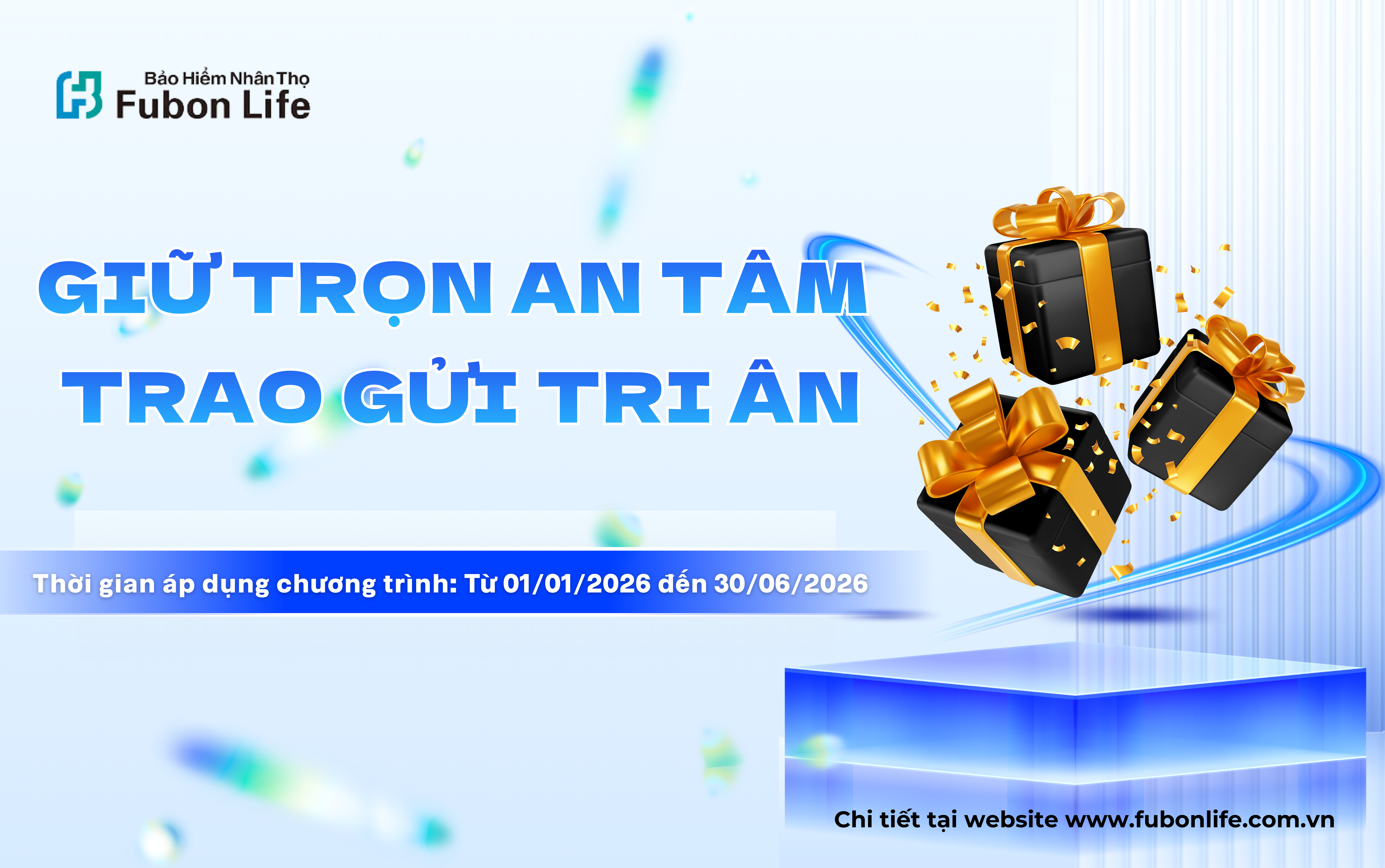 Chương trình tri ân Khách hàng đóng phí bảo hiểm tái tục